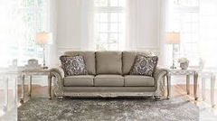 Ashley Furniture - Gailian Smoke Sofa & Chair