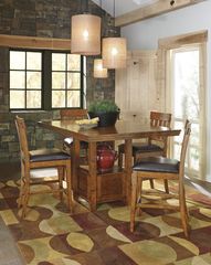 Ashley Furniture - Ralene Counter Height Dinette w/4 Chairs