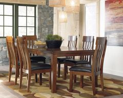 Ashley Furniture - Raylene Extension Table Butterfly w/6 Chairs