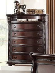 Crown Mark - Stanley Chest w/Real Marble