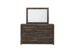 Vay Bay Charcoal Dresser & Mirror