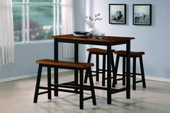 Tyler Counter Height Dinette 2 Chairs and Bench