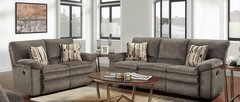 Tosh Pewter Power Rcl Sofa & Power Rcl Loveseat