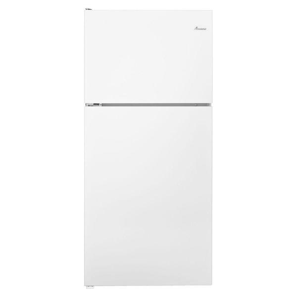 Amana - 18.2 cu ft Top-Freezer Refrigerator - White